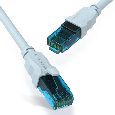 Cable de Red RJ45 UTP Vention VAP-A10-S1000 Cat.5e/ 10m/ Azul y