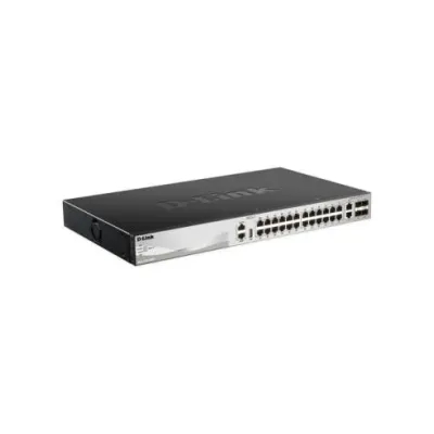 SWITCH GESTIONABLE L3 D-Link STACKABLE DGS-3130-30TS/SI 24P