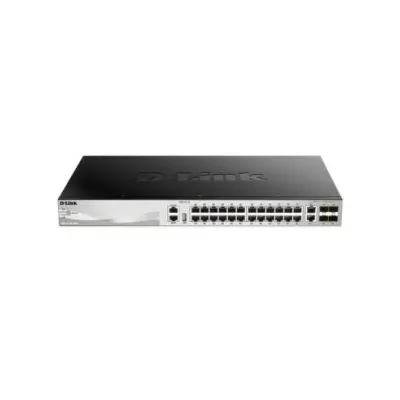 SWITCH GESTIONABLE L3 D-Link STACKABLE DGS-3130-30TS/SI 24P