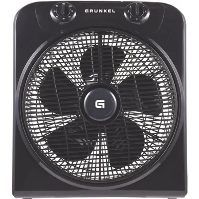 Ventilador de Suelo Grunkel Box Fan NG/ 45W/ 5 Aspas 30cm/ 3