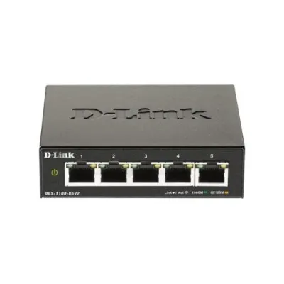 SWITCH SEMIGESTIONABLE D-Link DGS-1100-05V2 5P GIGA NO RACK