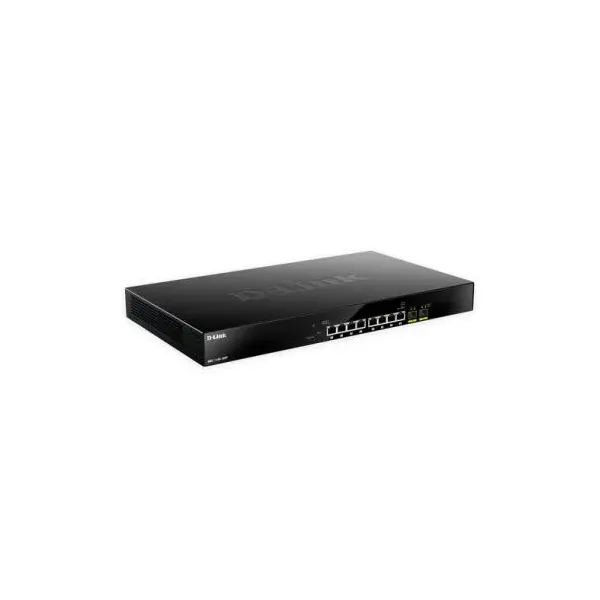 SWITCH SEMIGESTIONABLE D-Link DMS-1100-10TP 8P 2.5G + 2P 10G / 1G SFP POE (BUDGET 240W) RACK