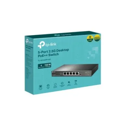 SWITCH NO GESTIONABLE TP-Link TL-SG105PP-M2 5P 2.5G CON POE++
