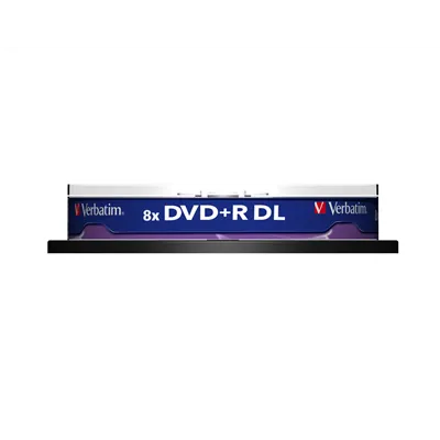 DVD+R Doble Capa Verbatim Advanced AZO 8X/ Tarrina-10uds