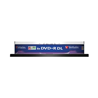 DVD+R Doble Capa Verbatim Advanced AZO 8X/ Tarrina-10uds