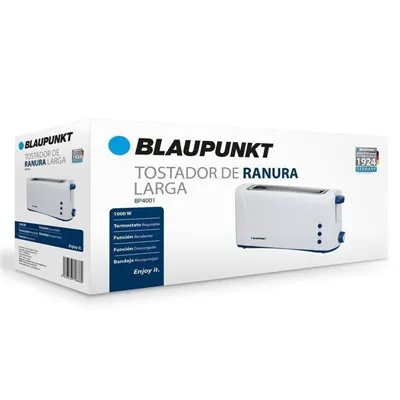 Tostador Blaupunkt BP4001/ 1000W/ Blanco