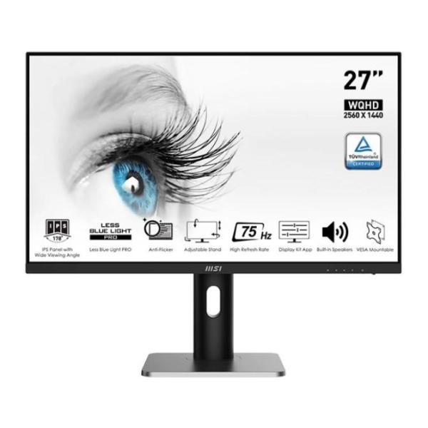 Msi mp273qp monitor 27" wqhd hdmi dp mm aa