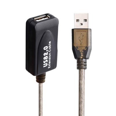 Ewent EW1023 cable USB USB 2.0 20 m USB A Negro