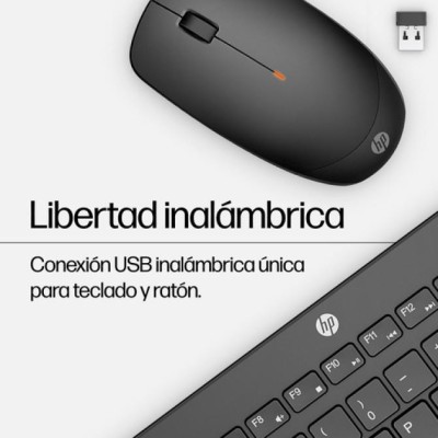 Teclado y Ratón Inalámbricos HP 230/ Negro