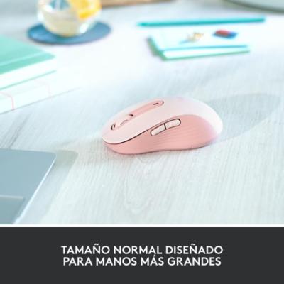 Mouse Logitech Wireless Signature M650 L Color Rosa P/n: