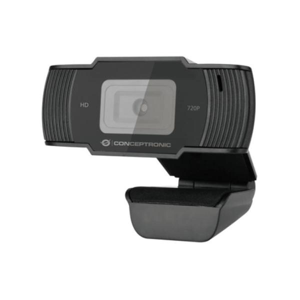 Webcam Hd Conceptronic Amdis 1080p Interpolado Usb 3.6mm 30 Fps Angulo Vision 68º Microfono Integrado