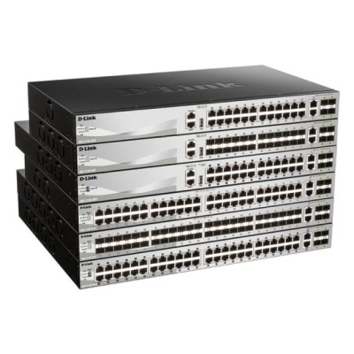 Switch Gestionable L3 D-link Stackable Dgs-3130-54s/e 48p Sfp+