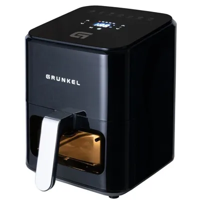 Freidora por Aire / Sin Aceite Grunkel Black Easy Fryer/ 1200W/