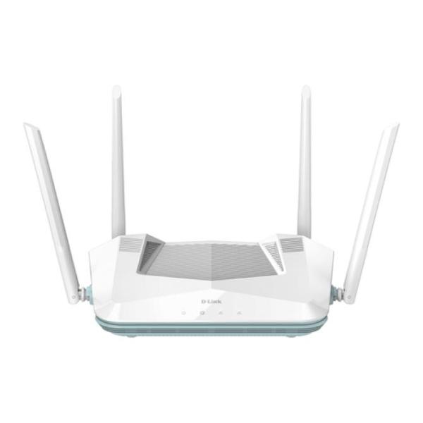 Router Wifi 6 Dualband D-link R32 Eagle Pro Ax3200 Mesh Ia Asssitant 4 Antenas 1p Giga Wan 4p Lan Giga