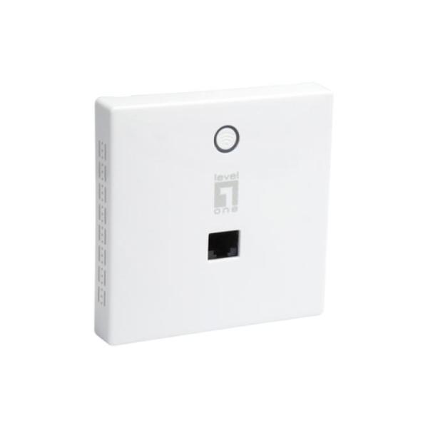 Punto De Acceso Interior Wifi Level One Wap-8221 Ac750 Poe Para Montaje En Pared