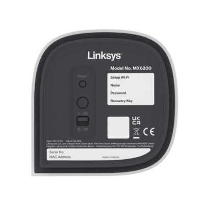 Punto De Acceso Interior Mesh Wifi 6 Linksys Mx6201-ke Velop