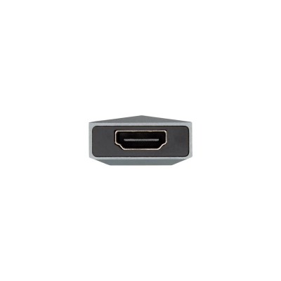 Docking USB Tipo-C Aisens ASUC-4P002-GR/ 1xHDMI/ 2xUSB/ 1xUSB