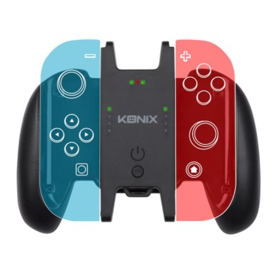 Adaptador Konix Switch Carga Joy-con Mientras Juegas Bateria De