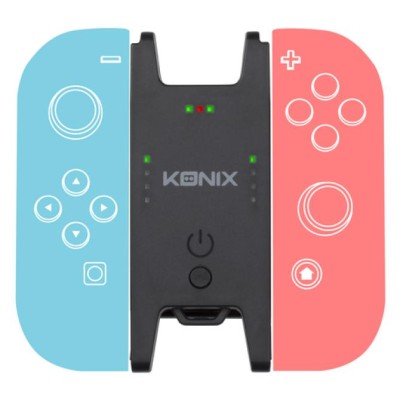 Adaptador Konix Switch Carga Joy-con Mientras Juegas Bateria De