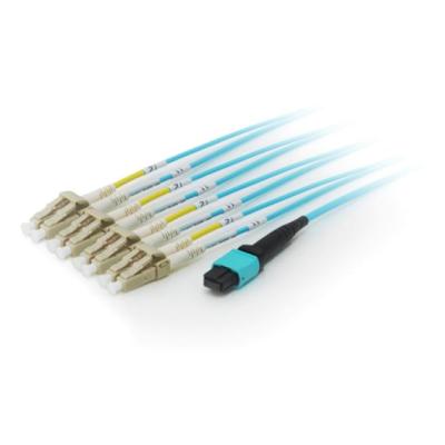 Cable Fibra Optica Trunk Mtp/lc Patch Cord Om4 8 Fribras M/m 3m