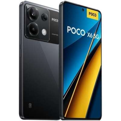 Xiaomi POCO X6 5G Negro 256GB 12GB 6.67" 8xCores Snapdragon 7s