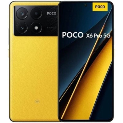 Xiaomi POCO X6 Pro 5G Amarillo 512GB 12GB 6.67" Amoled 1.5K