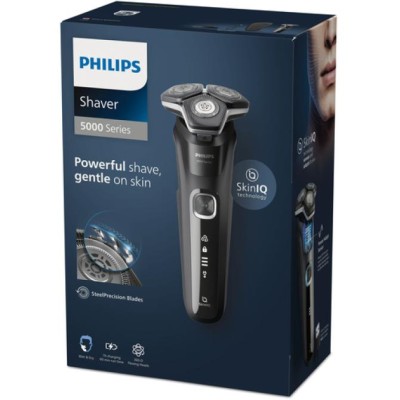 Afeitadora Philips S5898/35 Color Negro Uso En Humedo Y Seco