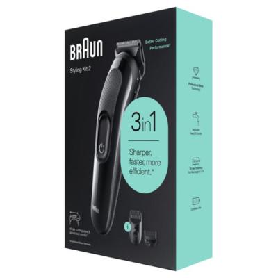 Recortadora De Barba Braun Sk2300 Color Negro Ajustes 0.5 -