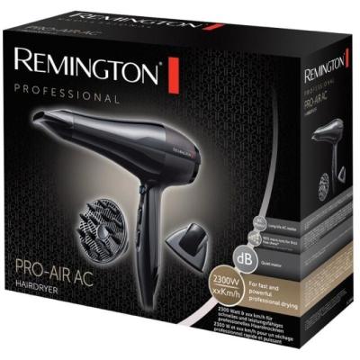 Secador Remington Pro-Air AC/ 2300W/ Iónico/ Negro