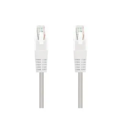 Cable de Red RJ45 UTP Nanocable 10.20.0103-W Cat.5e/ 3m/ Blanco
