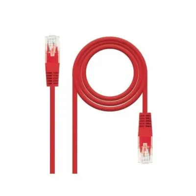 Nanocable cable red cruzado cat.5e utp rojo 1 m