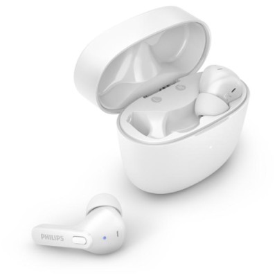 Auriculares Bluetooth Intrauditivos Philips Tat2206wt/00 White