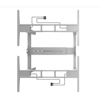 Mesa Electrica Ergonomica Doble "cara A Cara" Altura Regulable