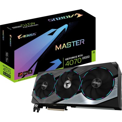 Gigabyte AORUS GeForce RTX 4070 SUPER MASTER 12GB GDDR6X DLSS3