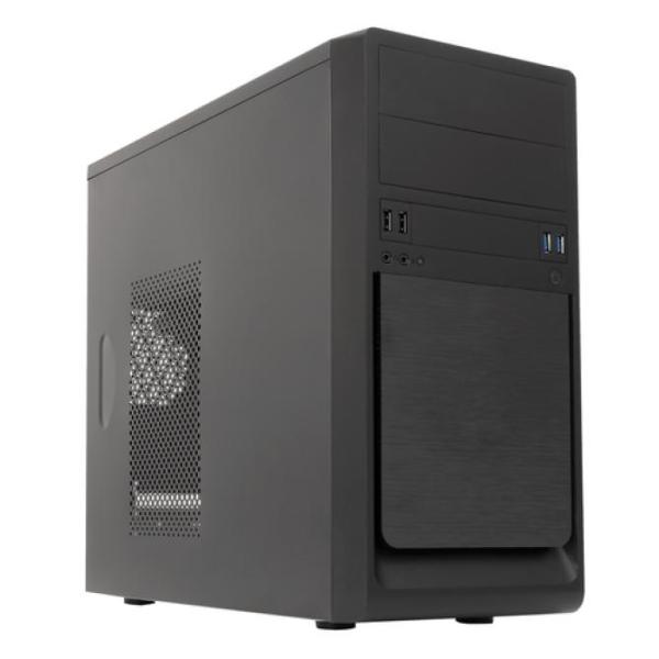 Caja Micro Atx Unykach Matx Uk 6023 U3 Color Negro Usb 2x2.0 2x3.0 Incluye Fuente De Alimentacion 500w