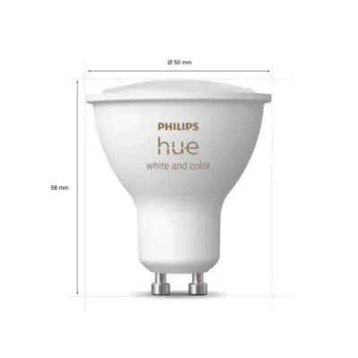 Bombilla Led Inteligente Philips Hue White and Color/ Casquillo
