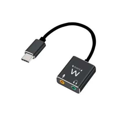 Ewent cable adaptador de audio USB tipo c/ jack