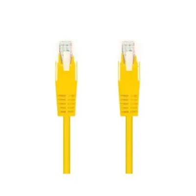 Cable de Red RJ45 AWG24 UTP Nanocable 10.20.0401-Y Cat.6/ 1m/