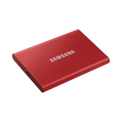 Disco Externo SSD Samsung Portable T7 1TB/ USB 3.2/ Rojo