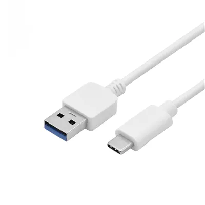 CoolBox CAB-U3UC Cable USB-A 3.0 a USB-C 1m Blanco