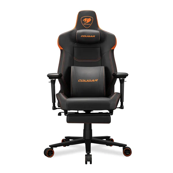 COUGAR Silla Gaming ARMOR EVO M con Reposapiés Black/Orange