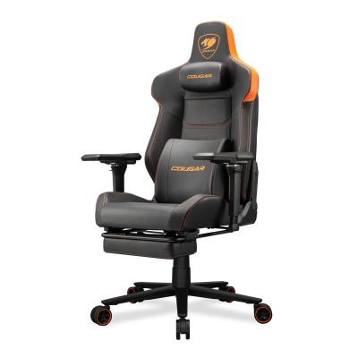 COUGAR Silla Gaming ARMOR EVO M con Reposapiés Black/Orange