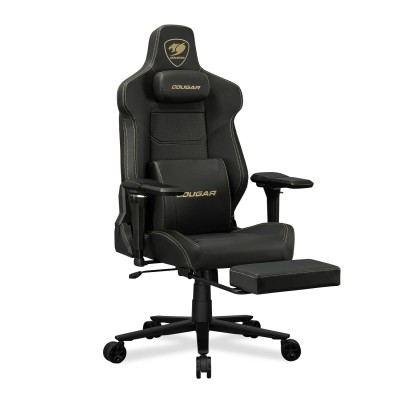 COUGAR Silla Gaming ARMOR EVO M con Reposapiés Black/Gold