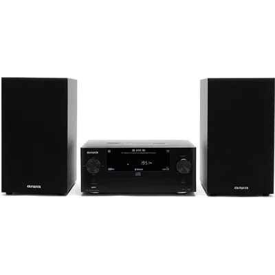 Aiwa MSBTU-500 Microcadena con bluetooth FM/USB/MP3/AUX 50W RMS