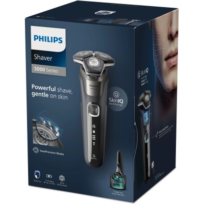 Afeitadora Philips S5887/50 Color Gris Uso En Humedo Y Seco