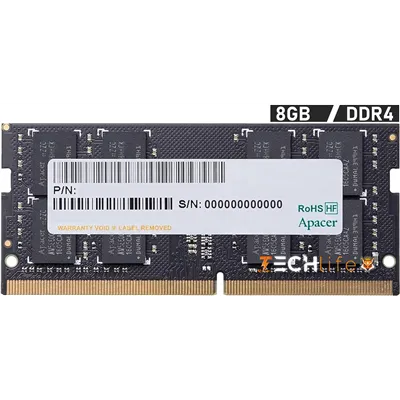 Apacer 8GB DDR4 2666MHz 1.2v CL19 - Memoria SODIMM