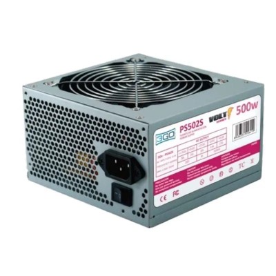 Fuente de Alimentación 3GO PS502S/ 500W/ Ventilador 12cm