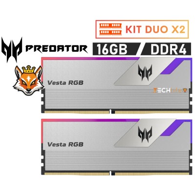 Acer Predator Vesta RGB KIT 16GB DDR4 a 3600MHz CL14 1.45v