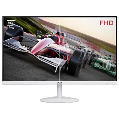 Acer SA242YEwi Blanco Monitor 23.8" ZeroFrame FHD 100hz 1ms AMD