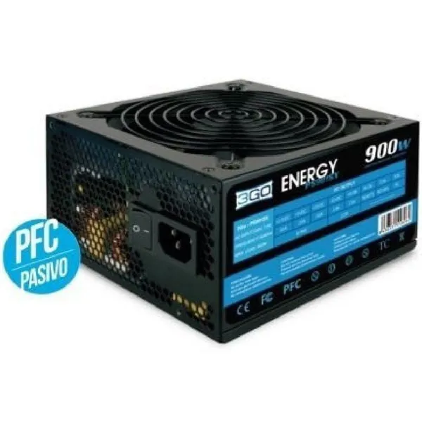 Fuente de Alimentación 3GO PS901SX/ 900W/ Ventilador 12cm